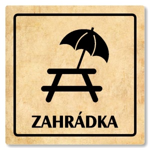 Zahrádka, 118x118mm, pergamen, Arizona
